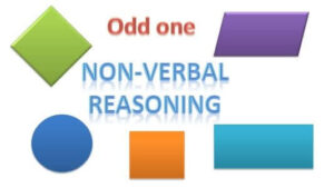non verbal reasoning, find the odd one out
